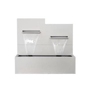 HARVEY DOUBLE FOUNTAIN - WHITE $1195.00